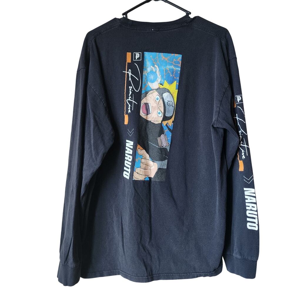 Primitive Naruto Shirt Mens Size XL Long Sleeve Tee Anime Skateboarding Pullover
